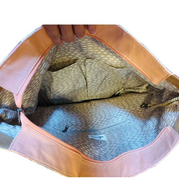 Sakroots Floral Cottagecore Tote Bag - Cotton Linen Like New - Picture 8 of 14